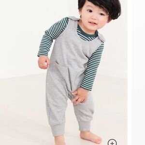 Hanna Andersson Baby French Terry Overalls